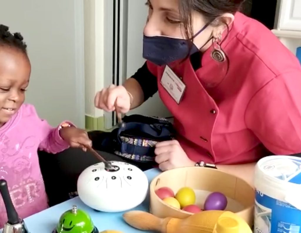 In reparto – Attività varie – Musicoterapia